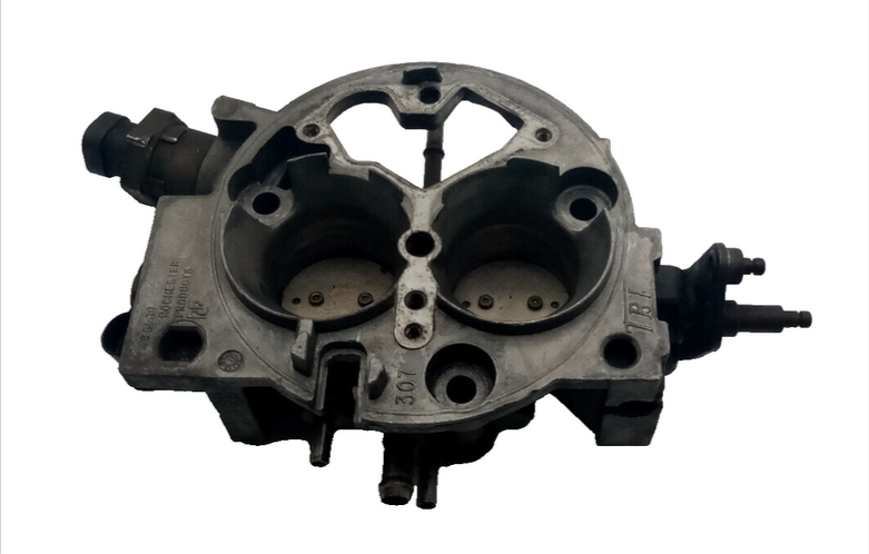 1989-1995 CHEVROLET CK1500 CK2500 PICKUP THROTTLE BODY INJECTOR LOWER PLATE TBI - Image 5