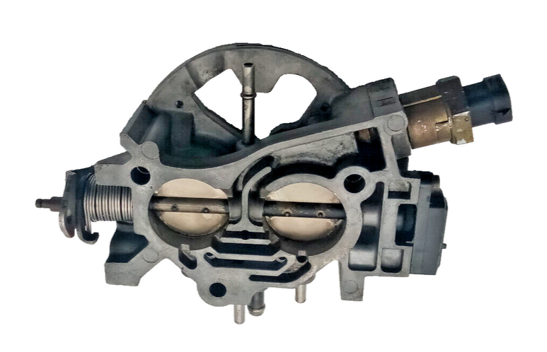 1989-1995 CHEVROLET CK1500 CK2500 PICKUP THROTTLE BODY INJECTOR LOWER PLATE TBI - Image 4